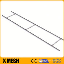 Stainless steel wire Ladder mesh reinforcement for horizontal bed joints